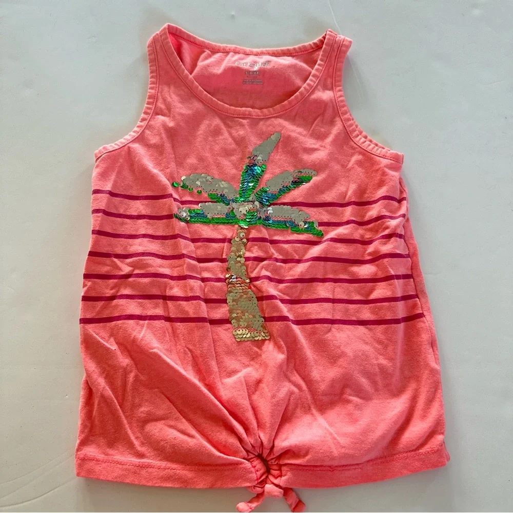 Cat & Jack Palm Sequin Tree Tank